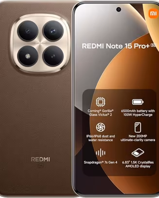 Xiaomi Redmi Note 15 Pro Plus 5G 8GB Ram256GB €250