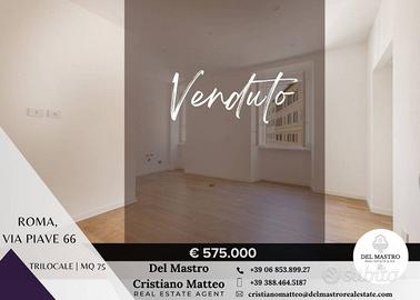 Appartamento di 75 m² con 3 locali a Roma