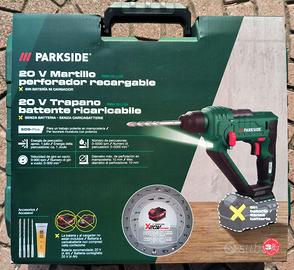 Nuovo! Trapano battente batteria Parkside GARANZ