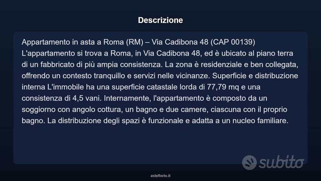 Appartamento – Roma, Casal Boccone, Municipio Roma III - Vista 4