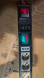 multipresa  voltaggio sinotimer e display digital