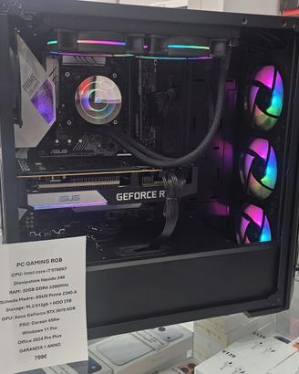 PC GAMING RGB i7 9700KF 32GB RAM - RTX3070