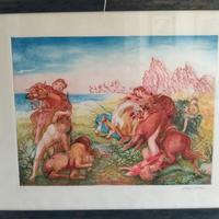 Serigrafia Aligi Sassu