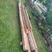 Travi portanti in legno da recuperare