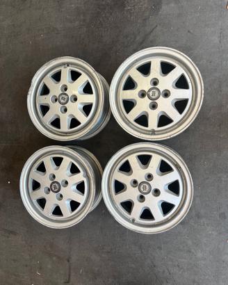4 Cerchi Cromodora CD142 Lancia Beta / Delta 14" 