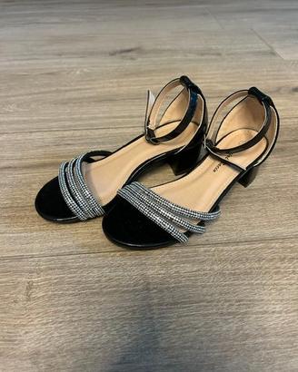 Sandali bambina con strass