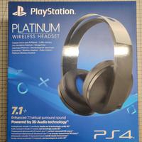 Cuffie Sony Platinum Headset PS4 PS5 PC