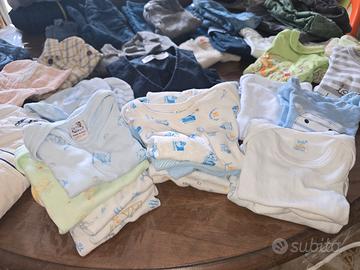blocco abbigliamento neonato