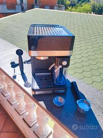 Macchina caffè Cecotec Power espresso20touch&cream