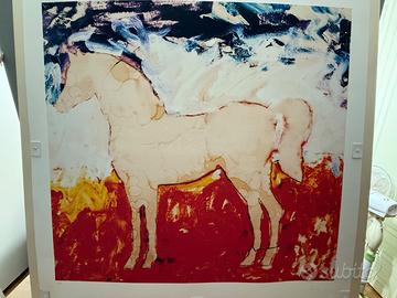 Mario Schifano - serigrafia - 90x85