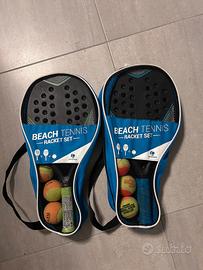 4 racchette set beach tennis Artengo BTR 700