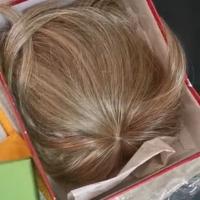 Parrucca colpi di sole biondi