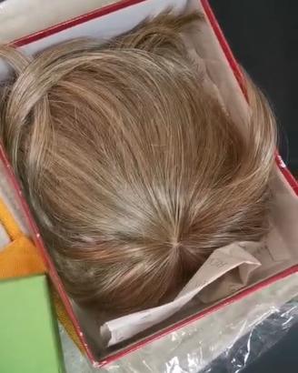 Parrucca colpi di sole biondi