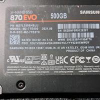 ssd Samsung 500gb
