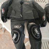 2 Tute moto in pelle BERIK TG 54 e TG 48/50