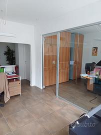 Pareti divisorie in vetro per uffici