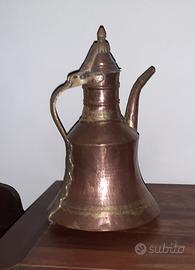 bollitore in rame e ottone