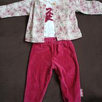 Set 3 pezzi Brums pantalone giacca maglietta 