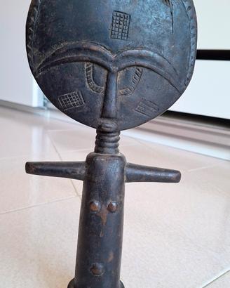 Statua Akua Ba Ghana 31cm Arte Africana Legno