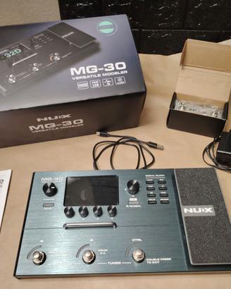 NUX MG-30 modeler pedaliera effetti chitarra
