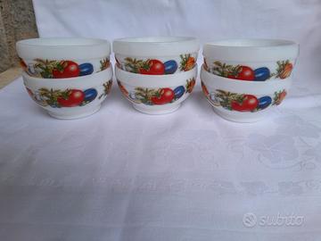 Servizio Macedonia Vintage Raro "Due Reni" Messico