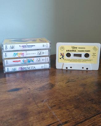 Lotto musicassette Disney vintage Sirenetta
