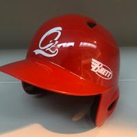 Caschetto baseball-softball rosso