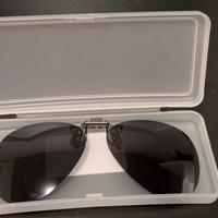 Mascherina da sole a clip per Rayban Aviator