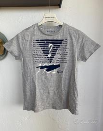 T-shirt Guess grigia bambino