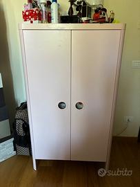 Piccolo armadio busunge ikea rosa
