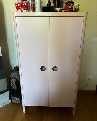 Piccolo armadio busunge ikea rosa