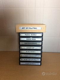 Cartucce Neo Geo funzionanti Snk Visco Taito mvs