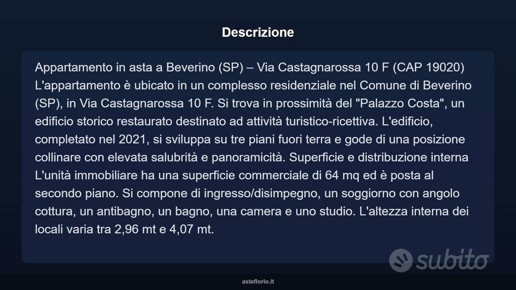 Appartamento – Beverino Castello, La Spezia - Vista 3