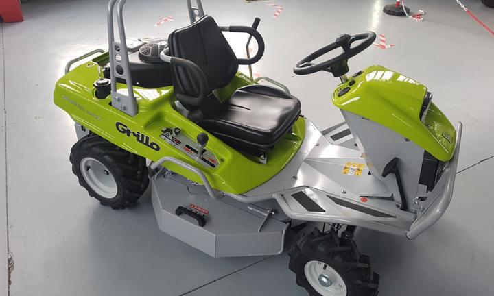 Trattorino trinciaerba Grillo Climber 7.18 Nuovo