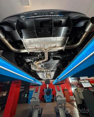 Terminale di scarico inox car golf 8 gti