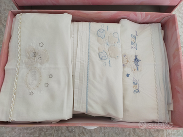 Set lenzuola Lettino 3 pezzi