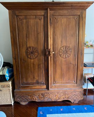 Armadio legno Teak
