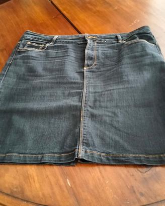 Gonna Jeans nero  Tg. IT 48