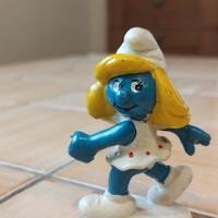 Puffetta Schleich 1981 Peyo - vintage da collezion