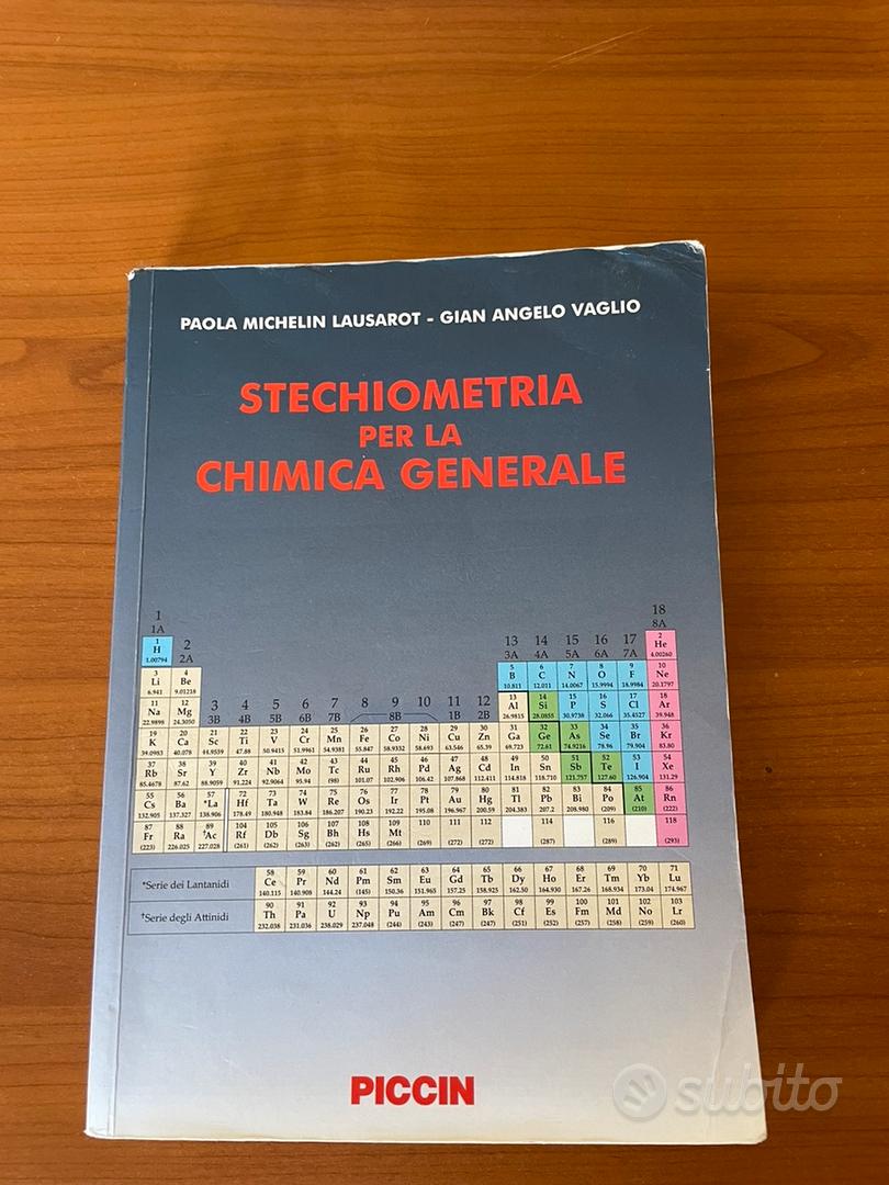 Libro: Chimica generale (Piccin) - Libri e Riviste In vendita a