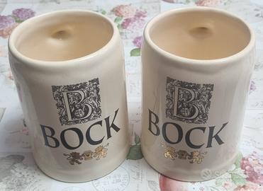 Boccali birra Bock