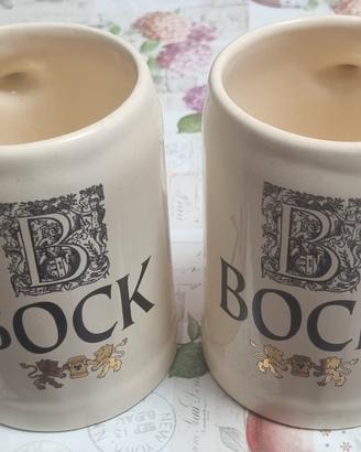 Boccali birra Bock