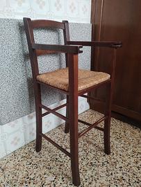 sgabello seggiolone per bambino