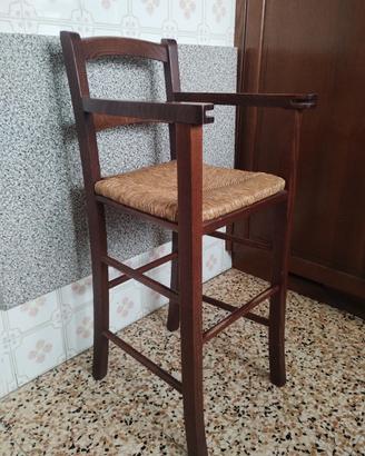 sgabello seggiolone per bambino