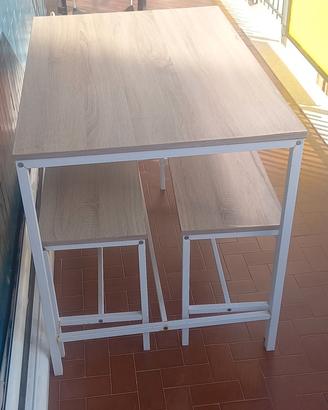 tavolo con 2 panchine