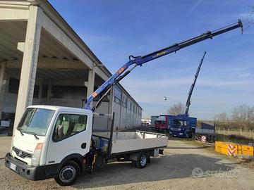 Nissan cabstar 35.12 e5 gru pm cassone fisso 4 mt