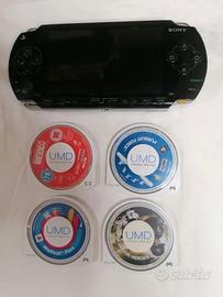 Lotto 4 Giochi PSP + Consolle da aggiustare 