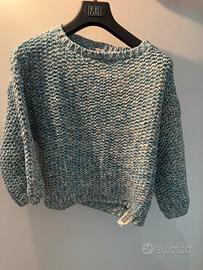 Maglione intrecciato