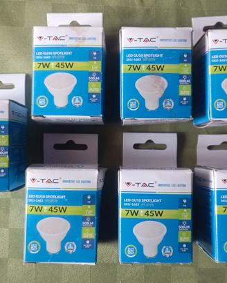 7 LAMPADINA FARETTO SPOT LIGHT LED V-TAC SKU-1683 