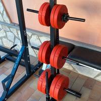 porta pesi da palestra 